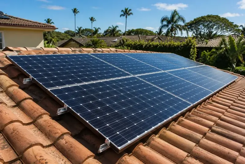 Installation de panneaux solaires à Avensan
